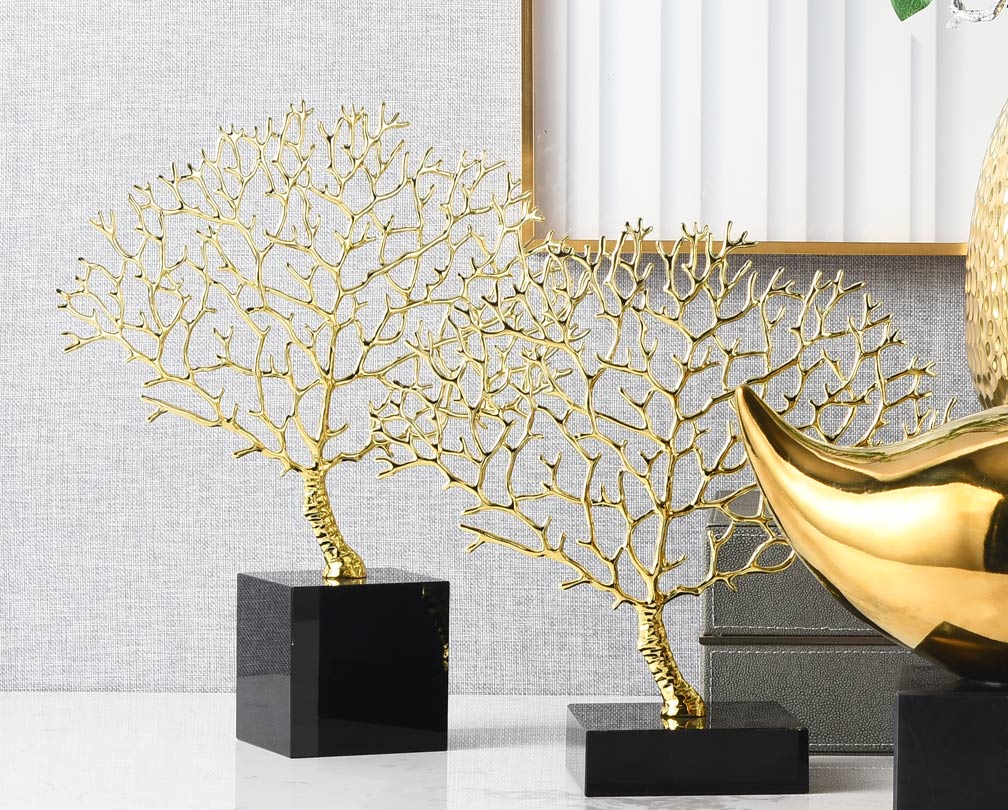 Prosperity Tree luksus ornament krystal display til boligindretning